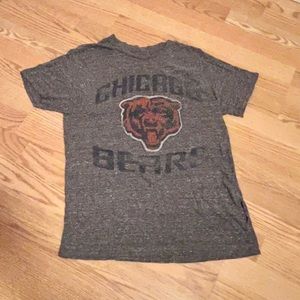 🐻Chicago Bears Burnout T Sz Medium NFL Brans SO SOFT *Offers Welcome🐻